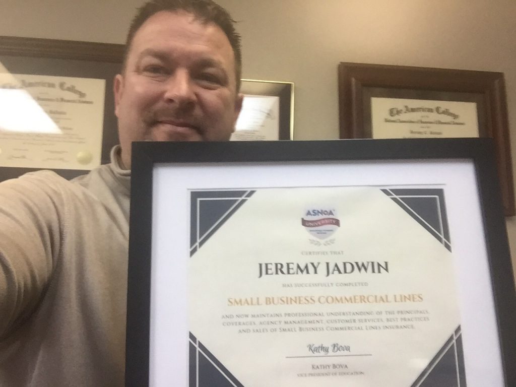 Jeremy Jadwin - MO - Jadwin Insurance Services
