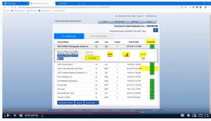Picture of the iquote nbs results page
