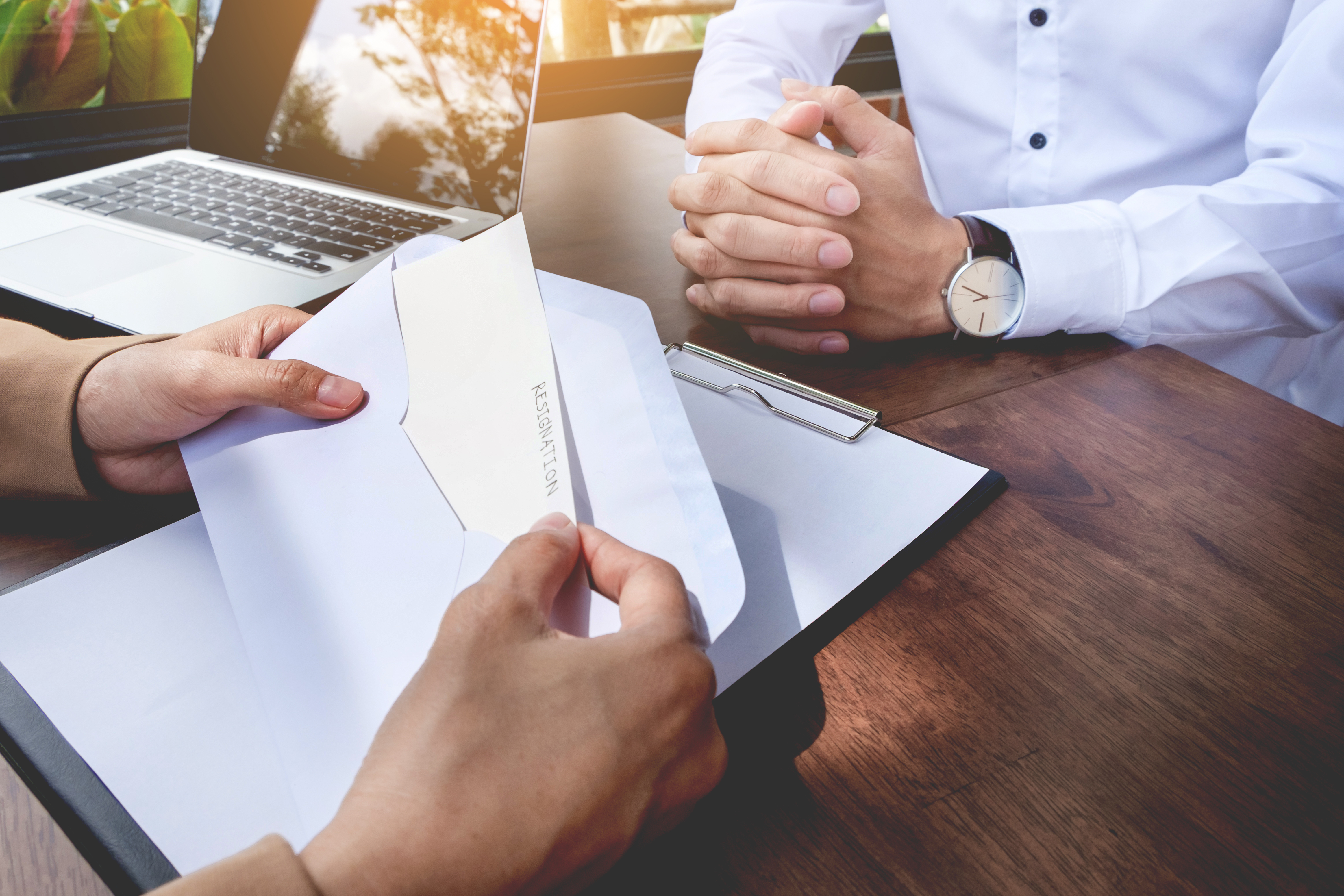 Resigning from a Captive agency