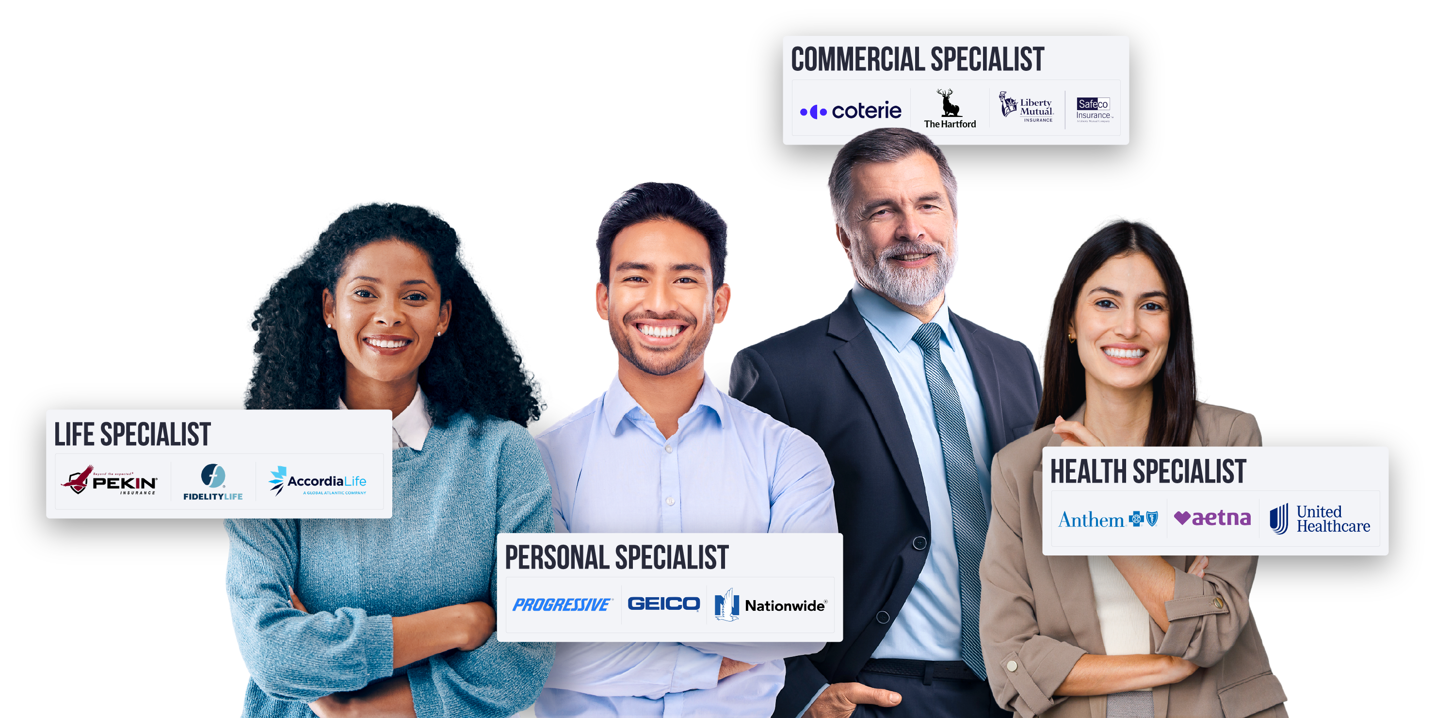 Mix of Carriers People